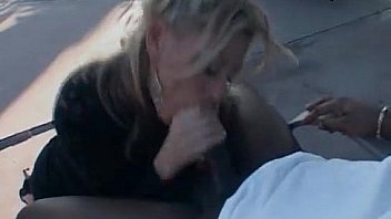 WHITE HOOKER NEEDS THE MONEY FOR SUCKING THAT BLACK COKE==AT LEAST THATS HER EXCUSE!!!!