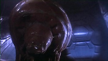 Galaxy Of Terror Giant Worm Sex Scene 7